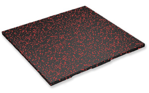 Multi-Flex_Gym Flooring Red Fleck Finish