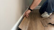 magna flex magnetic lvt vinyl flooring wood effect residential house